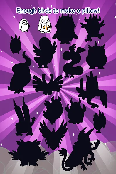 Birds Evolution: Merge Game (Брдс Эволюшн) [МОД: Меню, Бесконечные монеты и Открытые уровни] Screenshot 4