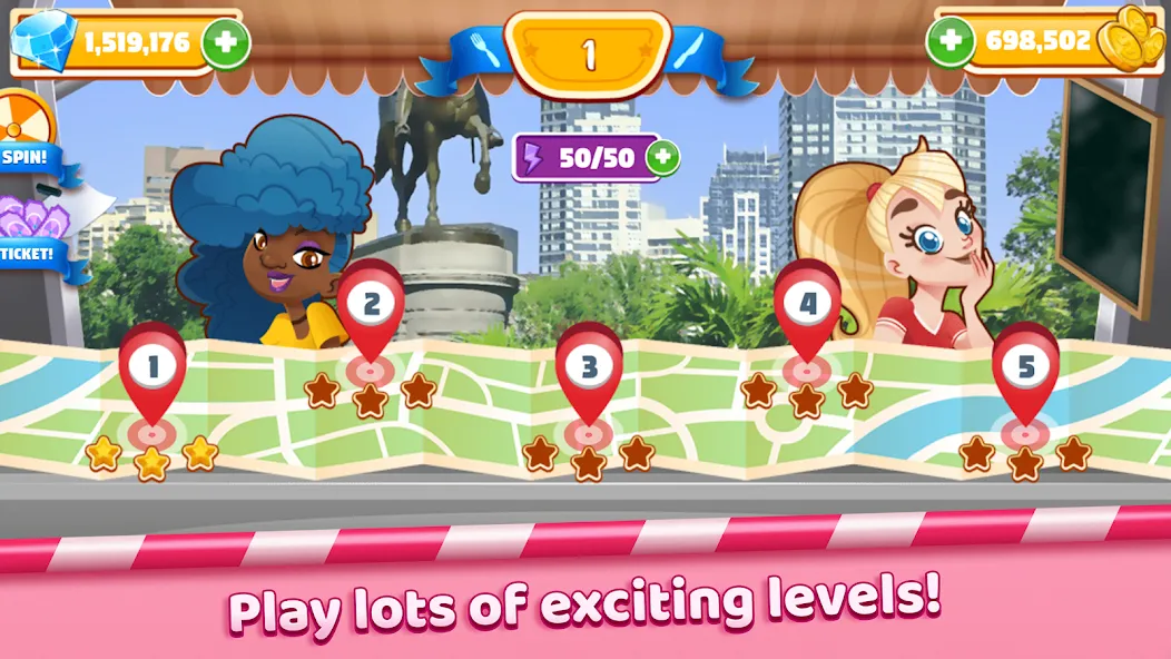 Boston Donut Truck: Food Game (Бостонский Донат Трак) [МОД: Бесконечные деньги, Монеты и Мега MOD] Screenshot 4