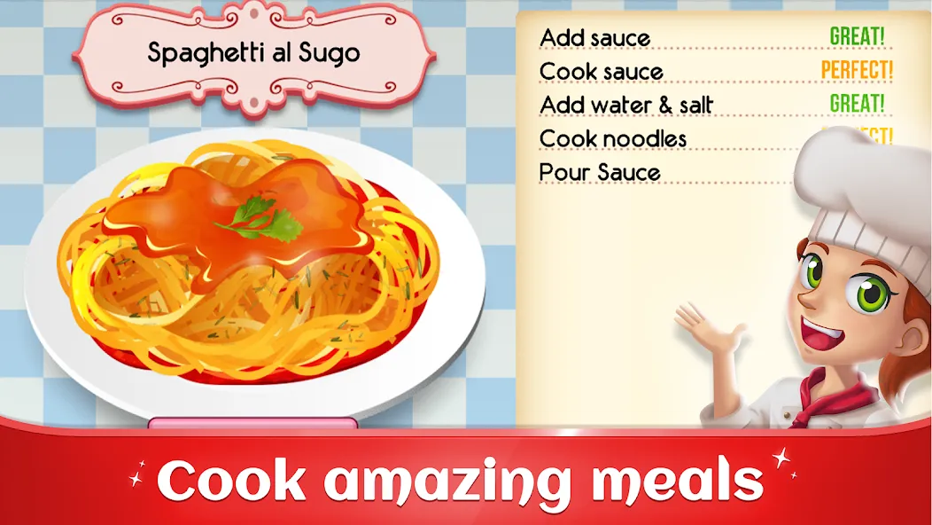 Cookbook Master: Cooking Games (Кулинарный Мастер) [МОД: Деньги, Монеты и Меню MOD] Screenshot 2