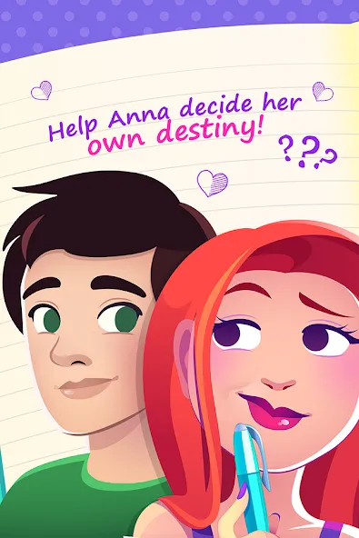 Dear Diary: Interactive Story (Дир Дайри) [МОД: Бесконечные деньги, Монеты и Мега MOD] Screenshot 1