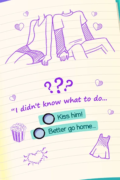Dear Diary: Interactive Story (Дир Дайри) [МОД: Бесконечные деньги, Монеты и Мега MOD] Screenshot 2