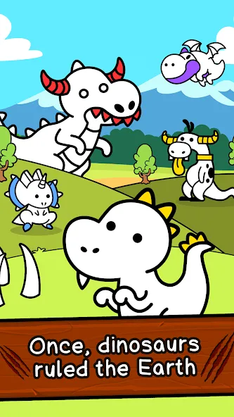 Dino Evolution: Dinosaur Game (Дино Эволюшн) [МОД: Много денег, Монет и Все открыто] Screenshot 1