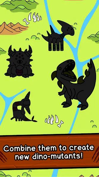 Dino Evolution: Dinosaur Game (Дино Эволюшн) [МОД: Много денег, Монет и Все открыто] Screenshot 3