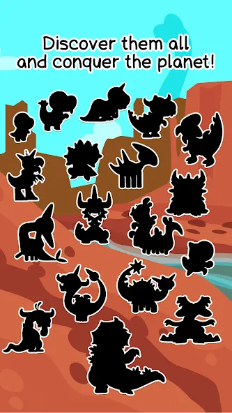 Dino Evolution: Dinosaur Game (Дино Эволюшн) [МОД: Много денег, Монет и Все открыто] Screenshot 4
