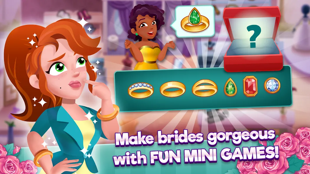 Ellie's Wedding: Dress Shop [МОД: Деньги, Монеты и Меню MOD] Screenshot 3