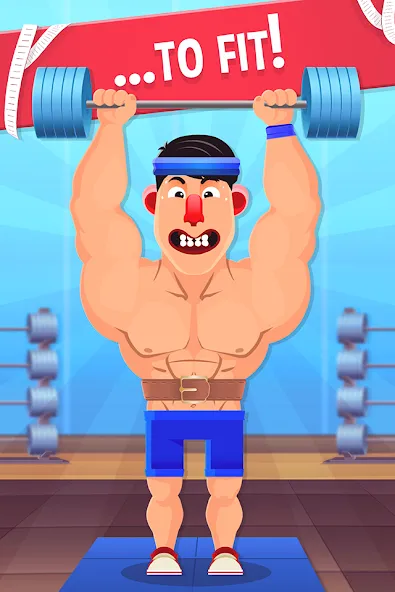 Fat No More: Sports Gym Game! (Фэт Но Море) [МОД: Много монет, Открытые уровни и Мега MOD] Screenshot 2