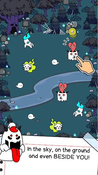 Ghost Evolution: Merge Spirits (Гост Эволюшн) [МОД: Бесконечные деньги, Монеты и Мега MOD] Screenshot 2