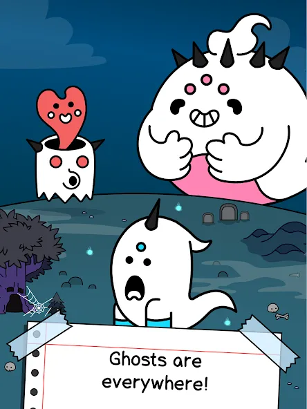 Ghost Evolution: Merge Spirits (Гост Эволюшн) [МОД: Бесконечные деньги, Монеты и Мега MOD] Screenshot 5