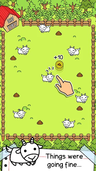Goat Evolution: Animal Merge (Гоат Эволюшн) [МОД: Меню, Бесконечные монеты и Открытые уровни] Screenshot 1