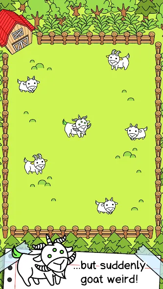 Goat Evolution: Animal Merge (Гоат Эволюшн) [МОД: Меню, Бесконечные монеты и Открытые уровни] Screenshot 2