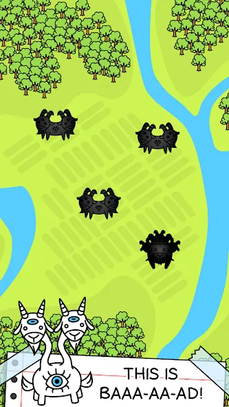 Goat Evolution: Animal Merge (Гоат Эволюшн) [МОД: Меню, Бесконечные монеты и Открытые уровни] Screenshot 3