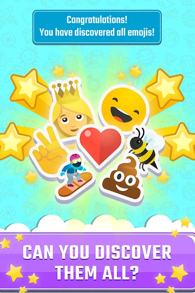Match The Emoji: Combine All (Мэтч Зэ Имоджи) [МОД: Много монет, Открытые уровни и Мега MOD] Screenshot 4