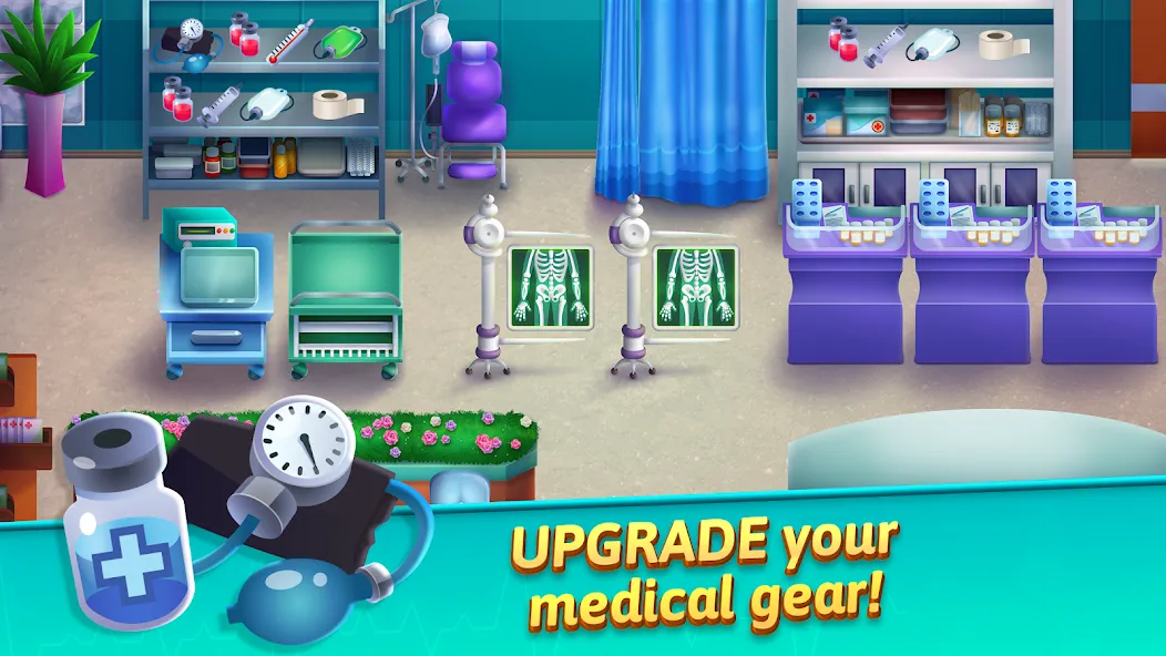 Medicine Dash: Hospital Game (Медицинский Дэш) [МОД: Бесконечные деньги, Монеты и Мега MOD] Screenshot 3