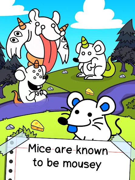 Mouse Evolution: Mutant Rats (Маус Эволюшн) [МОД: Много денег, Монет и Все открыто] Screenshot 5