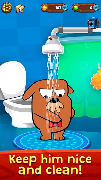 My Grumpy: Funny Virtual Pet (Май Грампи) [МОД: Много монет, Открытые уровни и Мега MOD] Screenshot 4