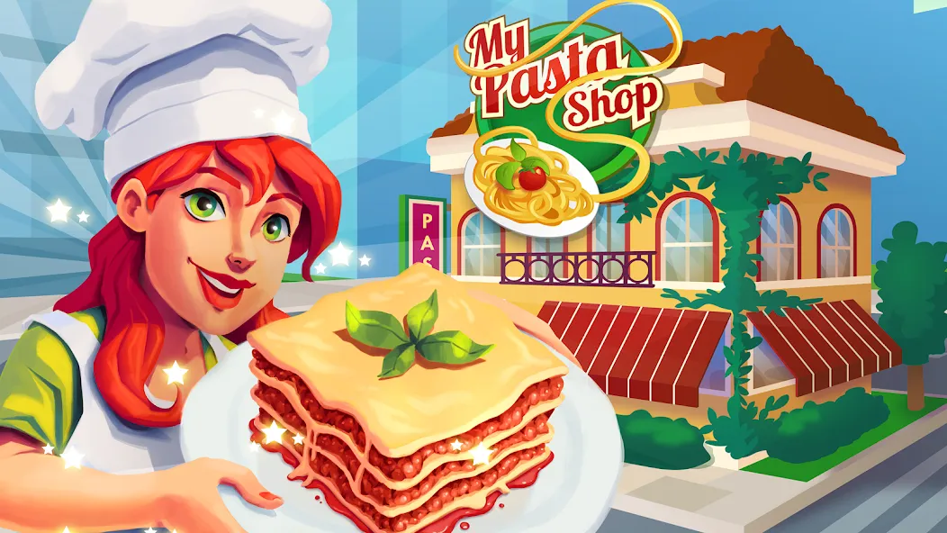 My Pasta Shop: Cooking Game (Мой Паста Шоп) [МОД: Меню, Бесконечные монеты и Открытые уровни] Screenshot 5