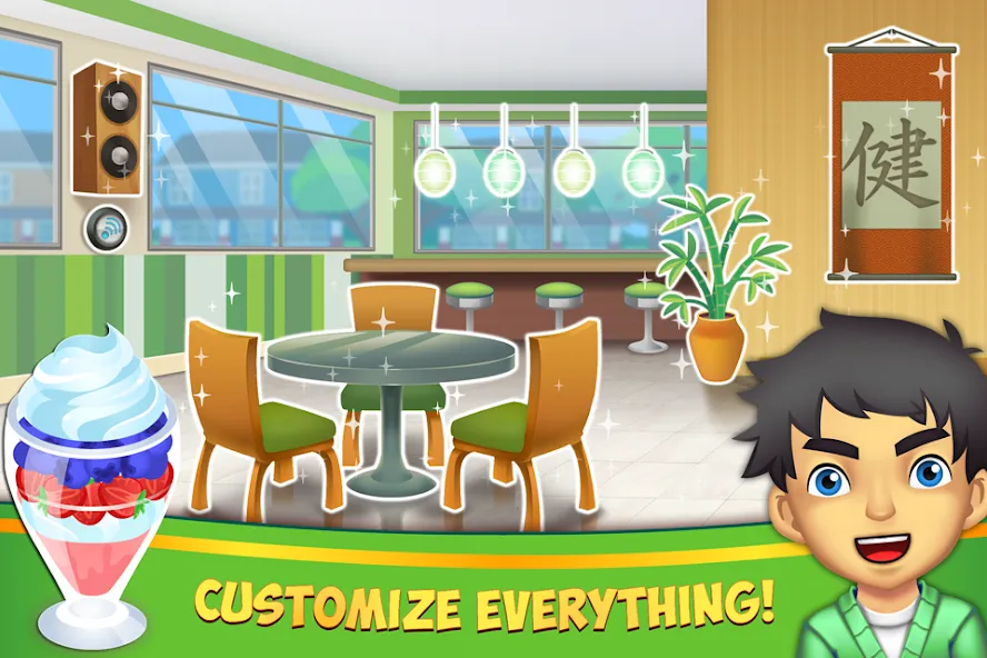 My Salad Bar: Veggie Food Game (Мой салатбар) [МОД: Бесконечные деньги, Монеты и Мега MOD] Screenshot 2