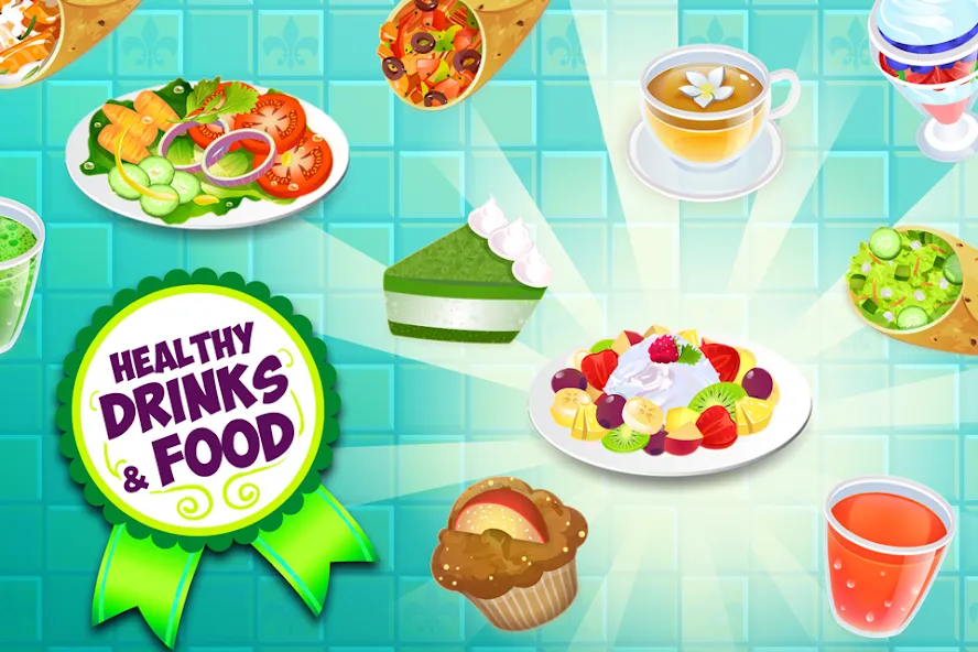 My Salad Bar: Veggie Food Game (Мой салатбар) [МОД: Бесконечные деньги, Монеты и Мега MOD] Screenshot 3