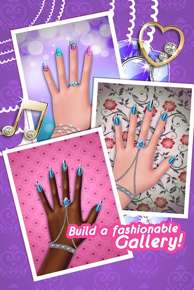 My Nail Makeover: Nail Salon (Моя маникюрная переменка) [МОД: Много денег, Монет и Все открыто] Screenshot 5