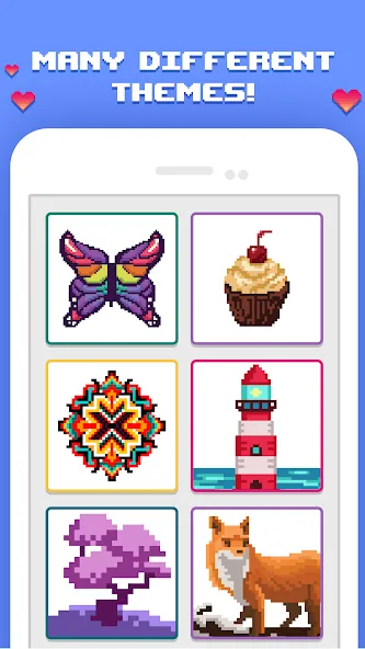Pixelicious: Color Daily Pixel (Пикселическ) [МОД: Деньги, Монеты и Меню MOD] Screenshot 2