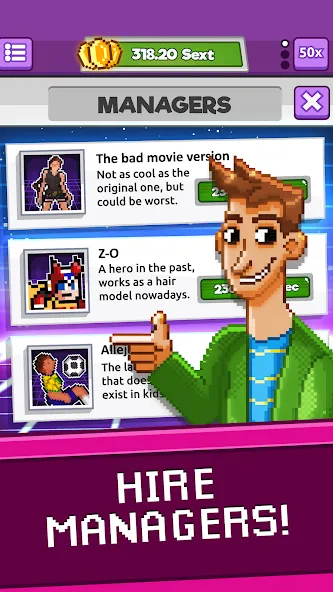 Press Start: Video Game Story (Пресс Старт) [МОД: Меню, Бесконечные монеты и Открытые уровни] Screenshot 3