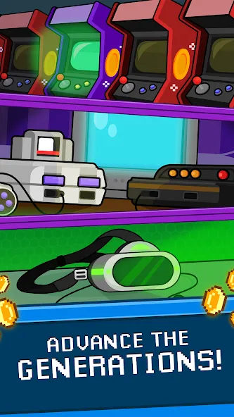 Press Start: Video Game Story (Пресс Старт) [МОД: Меню, Бесконечные монеты и Открытые уровни] Screenshot 4