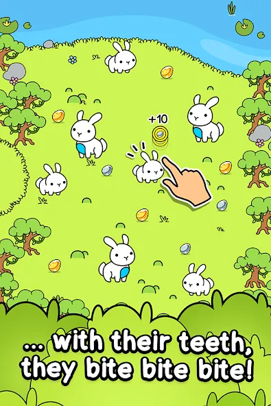 Rabbit Evolution: Merge Bunny (Рэббит Эволюшн) [МОД: Все открыто, Дополнительные деньги и Меню MOD] Screenshot 2