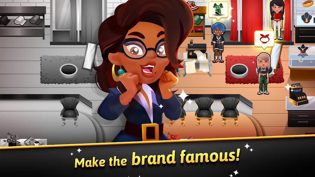 Hip Hop Salon Dash Beauty Game (Хипхоп салон Дэш красивая игра) [МОД: Деньги, Монеты и Меню MOD] Screenshot 2