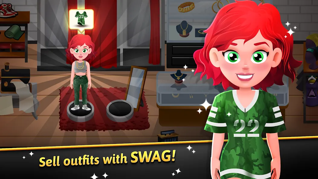 Hip Hop Salon Dash Beauty Game (Хипхоп салон Дэш красивая игра) [МОД: Деньги, Монеты и Меню MOD] Screenshot 3
