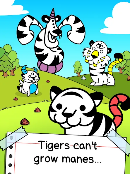Tiger Evolution Idle Wild Cats (Тигровая эволюция дикие кошки) [МОД: Бесконечные деньги, Монеты и Мега MOD] Screenshot 5