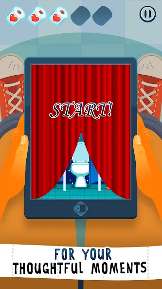 Toilet Time: Fun Mini Games (Туалетное время) [МОД: Меню, Бесконечные монеты и Открытые уровни] Screenshot 2