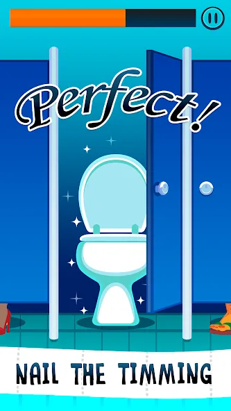 Toilet Time: Fun Mini Games (Туалетное время) [МОД: Меню, Бесконечные монеты и Открытые уровни] Screenshot 5