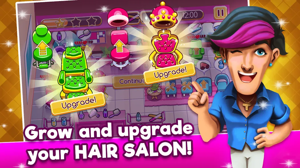 Beauty Salon: Parlour Game (Бьютисэлон) [МОД: Все открыто, Дополнительные деньги и Меню MOD] Screenshot 2