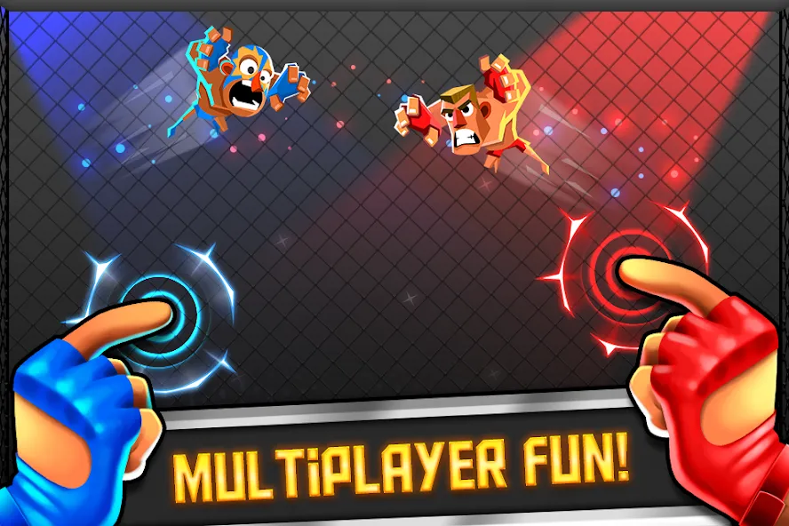UFB 2: Fighting Champions Game (УФБ 2) [МОД: Меню, Бесконечные монеты и Открытые уровни] Screenshot 1