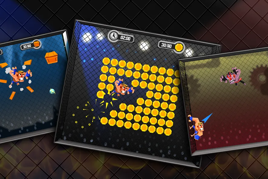 UFB 2: Fighting Champions Game (УФБ 2) [МОД: Меню, Бесконечные монеты и Открытые уровни] Screenshot 5