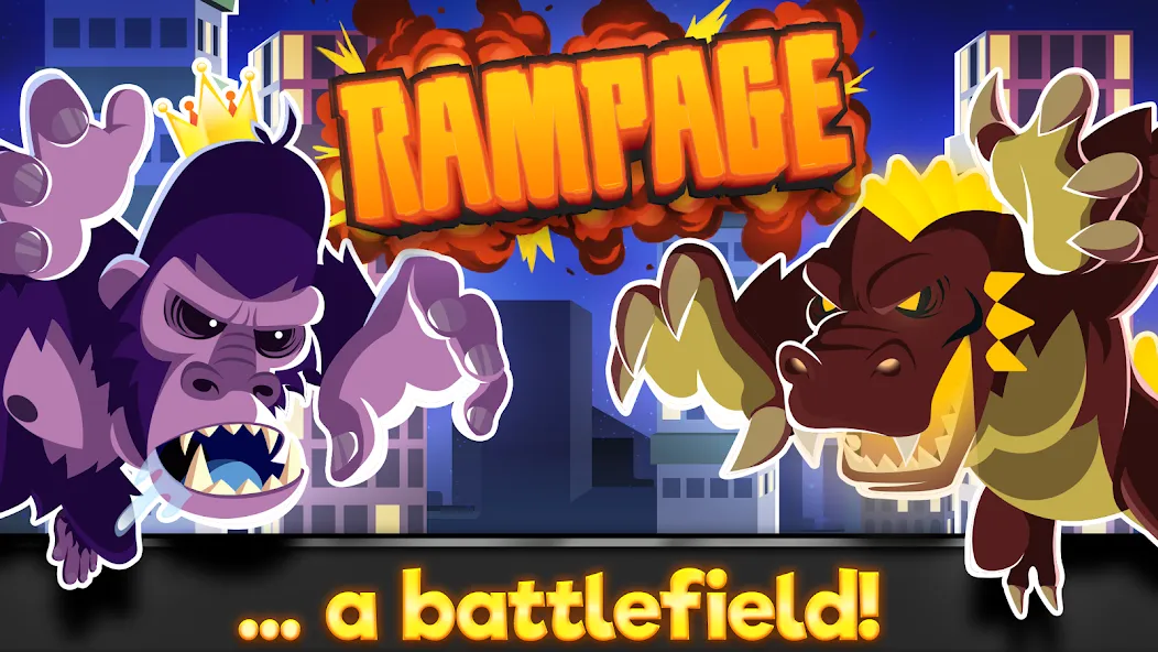 UFB Rampage: Monster Fight (УФБ Рэмпейдж) [МОД: Много денег, Монет и Все открыто] Screenshot 2