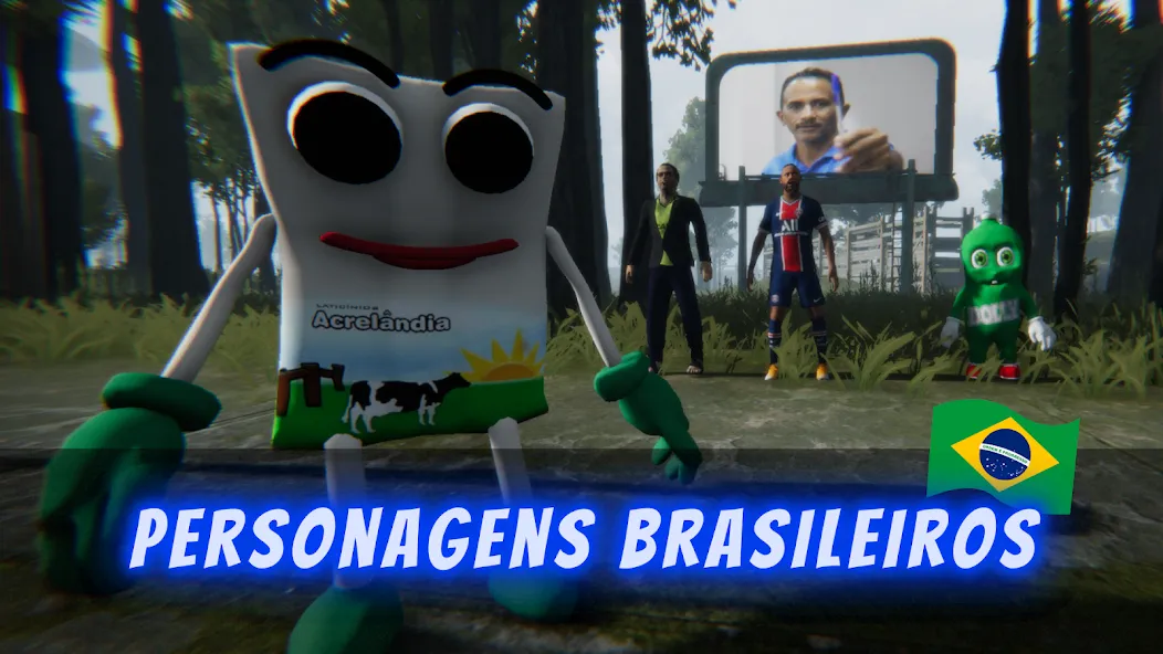 Nextbots Memes BR: Online/MP (Некстботс Мемес БР) [МОД: Много денег, Монет и Все открыто] Screenshot 4