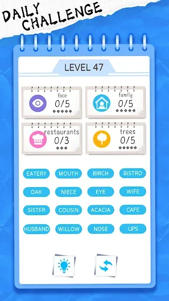 Word Sort: Association Connect (Соннект Колорс) [МОД: Много монет, Открытые уровни и Мега MOD] Screenshot 4