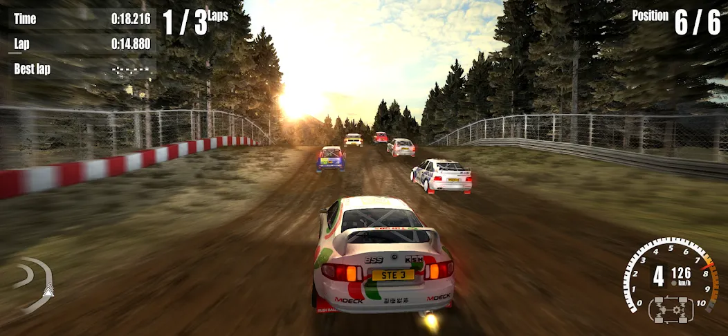 Rush Rally 3 Demo (Раш Ралли 3 Демо) [МОД: Меню, Бесконечные монеты и Открытые уровни] Screenshot 4