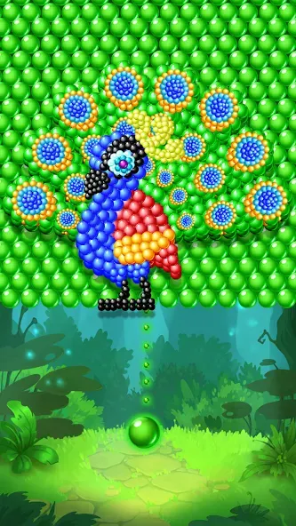 Bubble  Shooter [МОД: Много денег, Монет и Все открыто] Screenshot 3