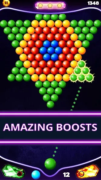 Bubble Shooter Classic (Бабл Шутер Классик) [МОД: Деньги, Монеты и Меню MOD] Screenshot 1