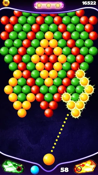 Bubble Shooter Classic (Бабл Шутер Классик) [МОД: Деньги, Монеты и Меню MOD] Screenshot 5