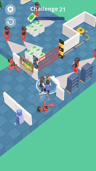 Heist challenge – grab and go [МОД: Много денег, Монет и Все открыто] Screenshot 4