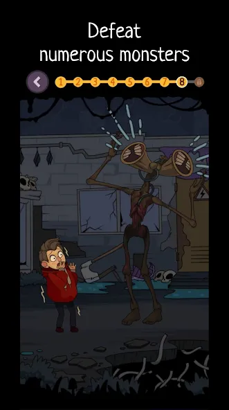 Nightmares of The Chaosville [МОД: Бесконечные деньги, Монеты и Мега MOD] Screenshot 2
