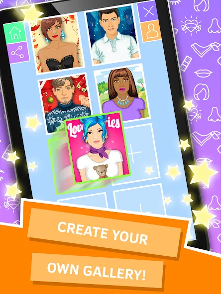 Avatar Creator App (Аватар Создатель) [МОД: Бесконечные деньги, Монеты и Мега MOD] Screenshot 3