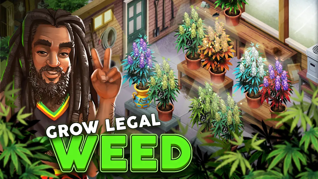 Hempire - Plant Growing Game (Хемпир) [МОД: Все открыто, Дополнительные деньги и Меню MOD] Screenshot 1
