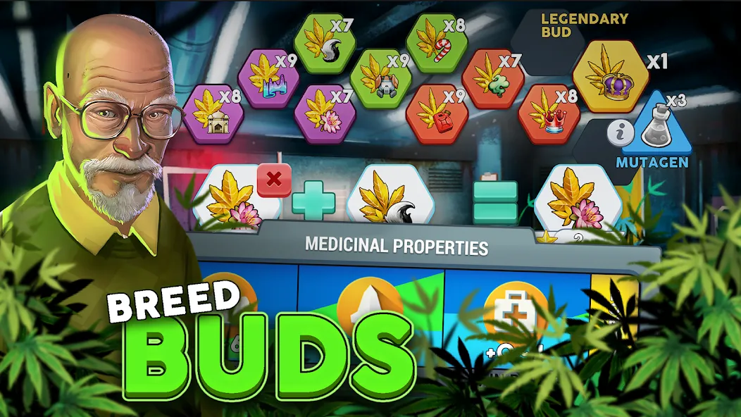 Hempire - Plant Growing Game (Хемпир) [МОД: Все открыто, Дополнительные деньги и Меню MOD] Screenshot 4