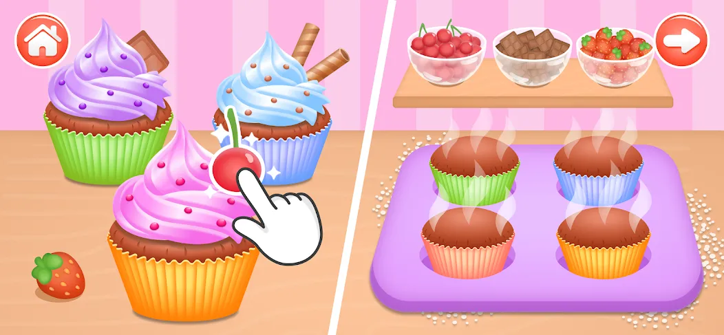 Kids Cooking Games 2+ Year Old [МОД: Много денег, Монет и Все открыто] Screenshot 3