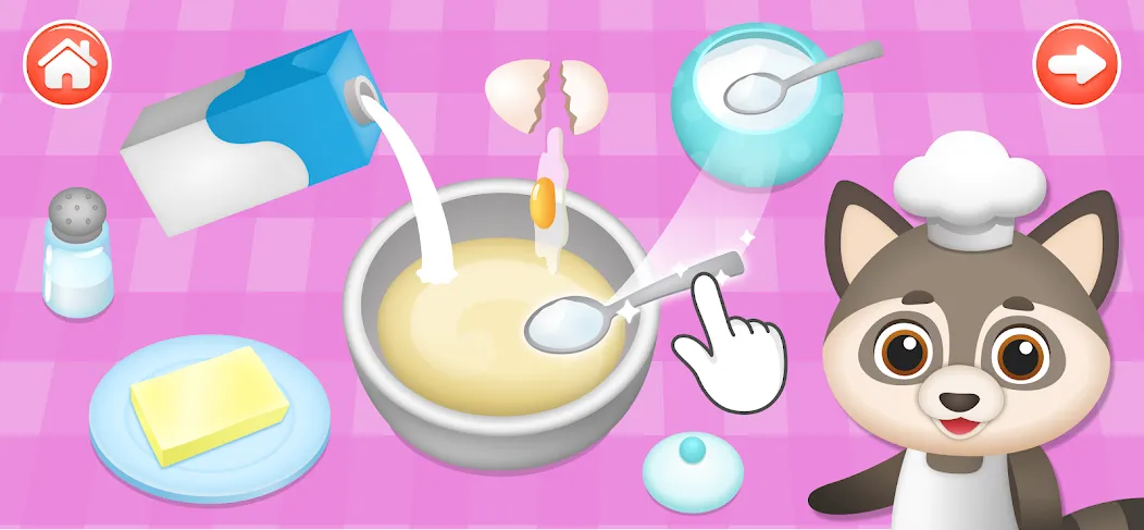 Kids Cooking Games 2+ Year Old [МОД: Много денег, Монет и Все открыто] Screenshot 4
