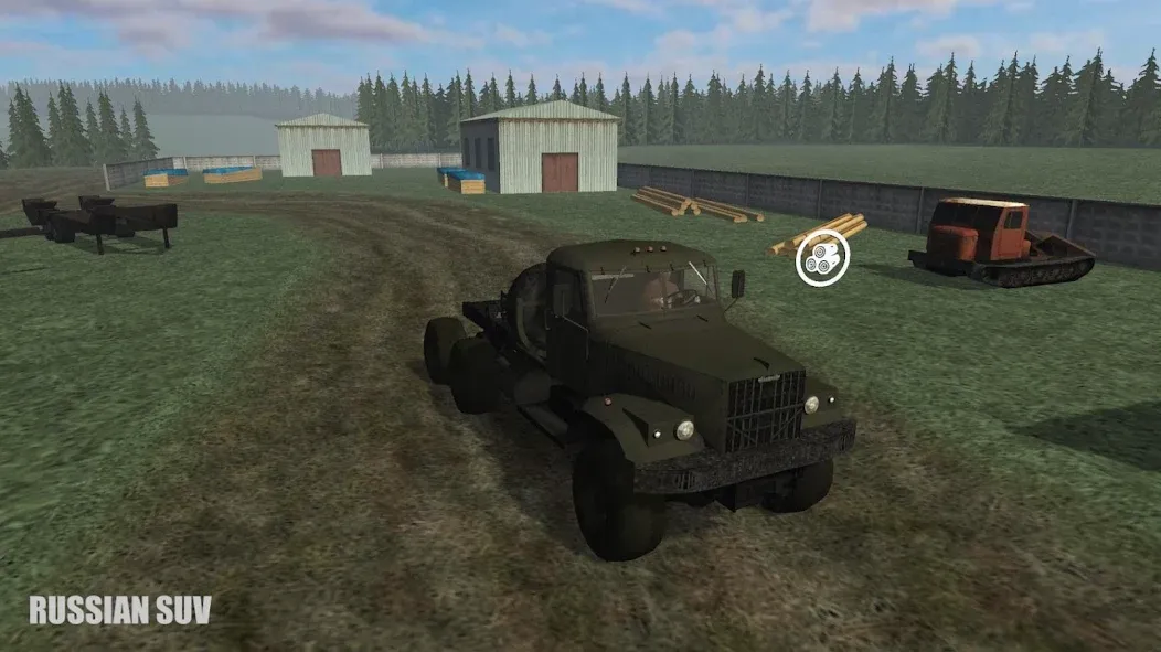 Russian SUV (Русский внедорожник) [МОД: Меню, Бесконечные монеты и Открытые уровни] Screenshot 1